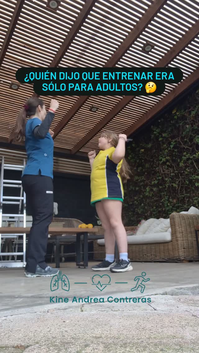 Sesión de ejercicio terapéutico infantil con Andrea Contreras